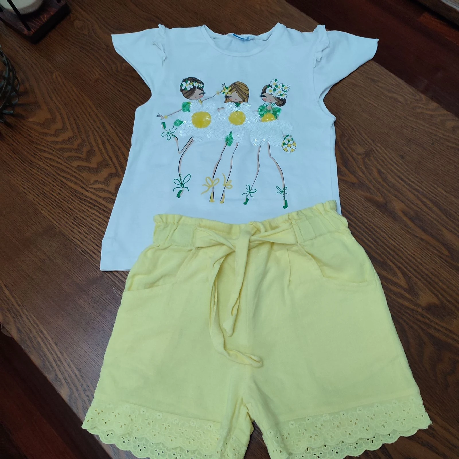 Conjunto especial para menina 